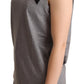 Dolce & Gabbana Elegant Gray Cotton Jersey Sleeveless Tank