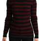 Dolce & Gabbana Chic Striped Wool-Cashmere Sweater