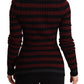 Dolce & Gabbana Chic Striped Wool-Cashmere Sweater