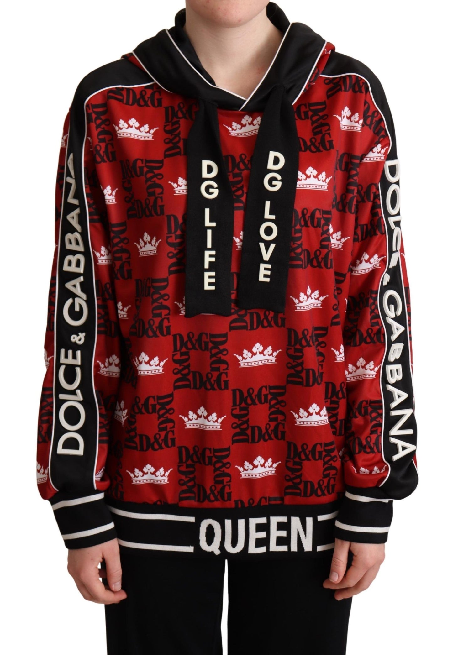 Dolce & Gabbana Elegant Multicolor Pullover Hoodie