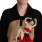 Dolce & Gabbana Embroidered Short Sleeve Luxury Sweater