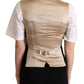 Dolce & Gabbana Elegant Sleeveless Velvet Waistcoat