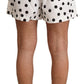 Dolce & Gabbana Polka Dotted Men's Swim Shorts