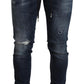 Dolce & Gabbana Elegant Dark Blue Skinny Jeans