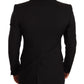 Dolce & Gabbana Elegant Black Slim Fit Formal Blazer