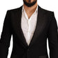 Dolce & Gabbana Elegant Slim Fit Black Blazer Jacket