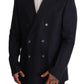 Dolce & Gabbana Elegant Dark Blue Double-Breasted Blazer