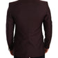 Dolce & Gabbana Elegant Purple Slim Fit Blazer