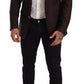 Dolce & Gabbana Elegant Purple Slim Fit Blazer