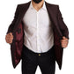 Dolce & Gabbana Elegant Purple Slim Fit Blazer