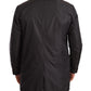 Dolce & Gabbana Elegant Black Trench Coat for Sophisticated Men