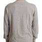 Dolce & Gabbana Sophisticated Gray Crewneck Sweater