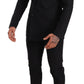 Dolce & Gabbana Elegant Black Two-Piece Wool Suit