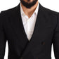 Dolce & Gabbana Elegant Black Two-Piece Wool Suit