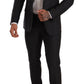 Dolce & Gabbana Elegant Gray Martini Wool Suit