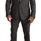 Dolce & Gabbana Elegant Martini Slim-Fit Wool Silk Suit