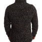 Dolce & Gabbana Elegant Speckled Turtleneck Wool-Blend Sweater