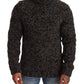 Dolce & Gabbana Elegant Speckled Turtleneck Wool-Blend Sweater