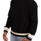 Dolce & Gabbana Elegant Monochrome Crew Neck Sweatshirt