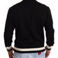 Dolce & Gabbana Elegant Monochrome Crew Neck Sweatshirt