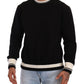 Dolce & Gabbana Elegant Monochrome Crew Neck Sweatshirt