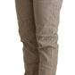 CYCLE Chic Beige Mid Waist Baggy Pants for Sophisticated Style