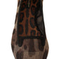 Dolce & Gabbana Elegant Leopard Print Flat Loafers