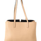 Versace Chic Nude Grainy Leather Tote