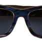 Dolce & Gabbana Elegant Brown & Blue Gradient Sunglasses