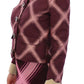 House of Holland Elegant Multicolor Check Print Jacket