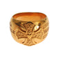 Nialaya Glamorous Gold-Plated Sterling Silver Ring