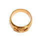 Nialaya Glamorous Gold-Plated Sterling Silver Ring