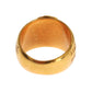 Nialaya Glamorous Gold-Plated Sterling Silver Ring