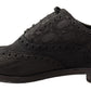 Dolce & Gabbana Exotic Leather Brogue Derby Dress Shoes