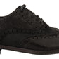 Dolce & Gabbana Exotic Leather Brogue Derby Dress Shoes