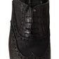 Dolce & Gabbana Exotic Leather Brogue Derby Dress Shoes