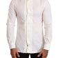 Dolce & Gabbana Elegant White Slim Fit Dress Shirt