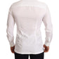 Dolce & Gabbana Elegant White Slim Fit Dress Shirt