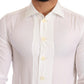 Dolce & Gabbana Elegant White Slim Fit Dress Shirt