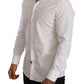 Dolce & Gabbana Elegant Slim Fit White Dress Shirt