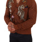 Dolce & Gabbana Refined Elegance Multicolor Embroidered Cardigan