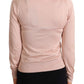 Dolce & Gabbana Elegant Silk Pink Cardigan