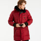 Refrigiwear Iconic Original Pink Parka for the Stylish Man