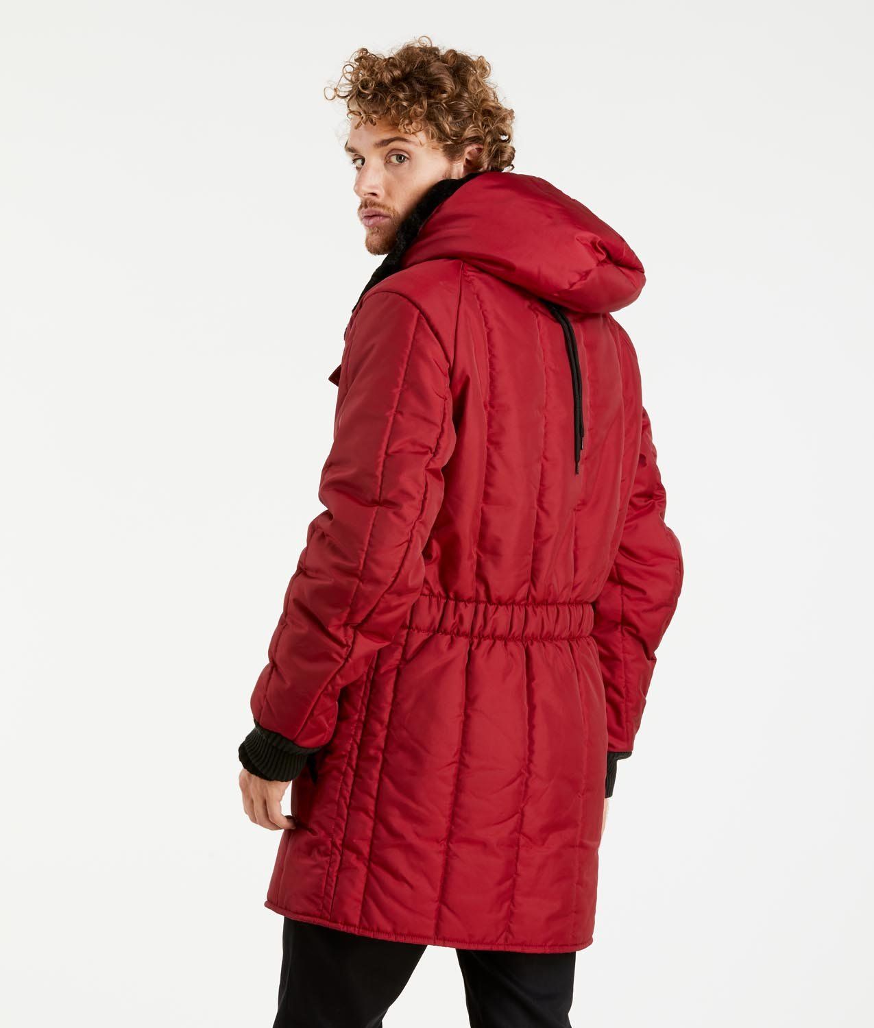 Refrigiwear Iconic Original Pink Parka for the Stylish Man