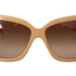 Dolce & Gabbana Chic Beige Urban Jungle Sunglasses for Women