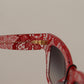 Dolce & Gabbana Elegant Sicilian Lace Insert Sunglasses