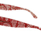 Dolce & Gabbana Sicilian Lace-Inspired Red Sunglasses