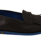 Dolce & Gabbana Italian Luxury Leather Tassel Loafers