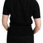 Dolce & Gabbana Elegant Black Cashmere Sweater Top