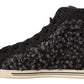 Dolce & Gabbana Elegant Gray High Top Sneakers